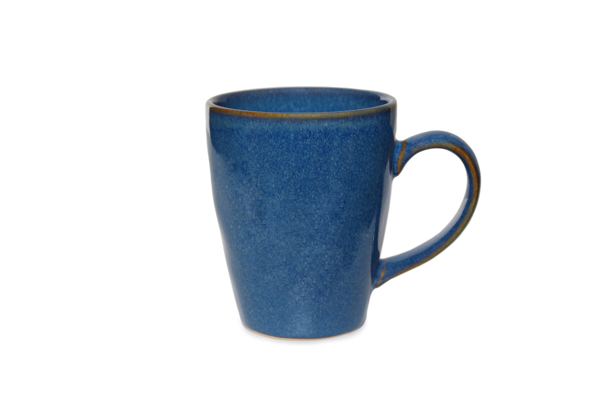 FC Reactive Glaze Cappuccino Mug Blue