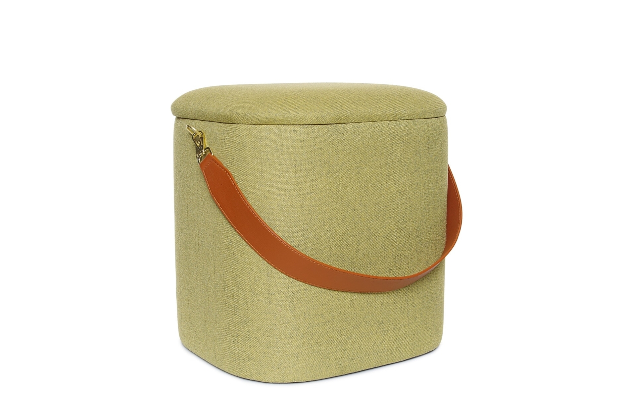 FC Small Stow Stool Olive Green