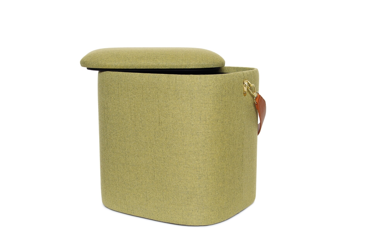 FC Small Stow Stool Olive Green