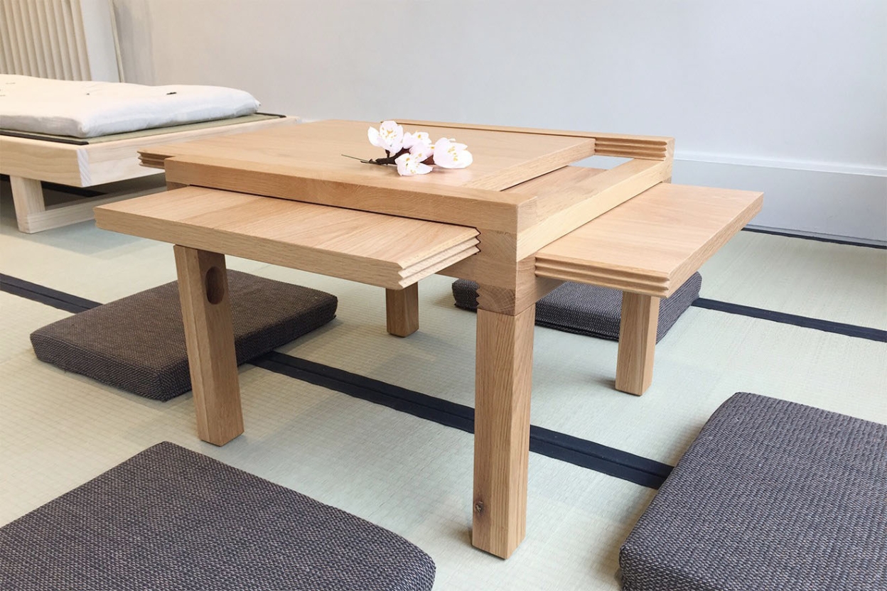 Slide Table on tatami mat