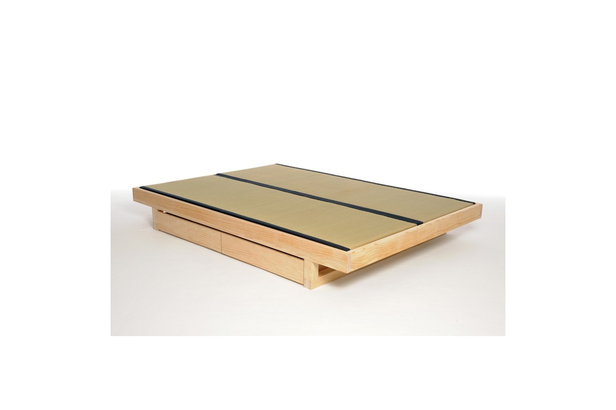 Mirage Bed With Tatami Mats And Drawers