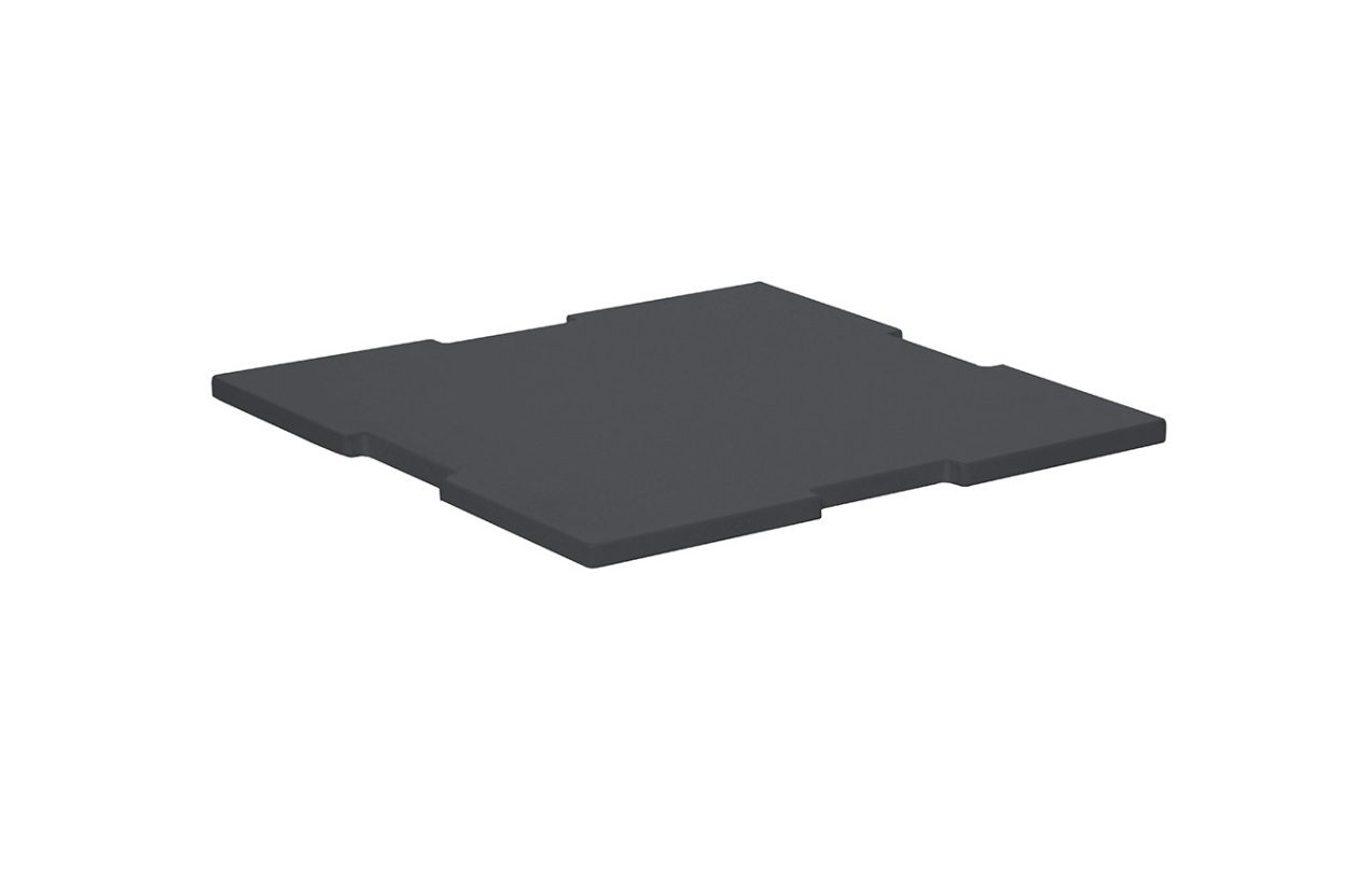 MDF Cm Stacking Cube Dark Charcoal Ggua F
