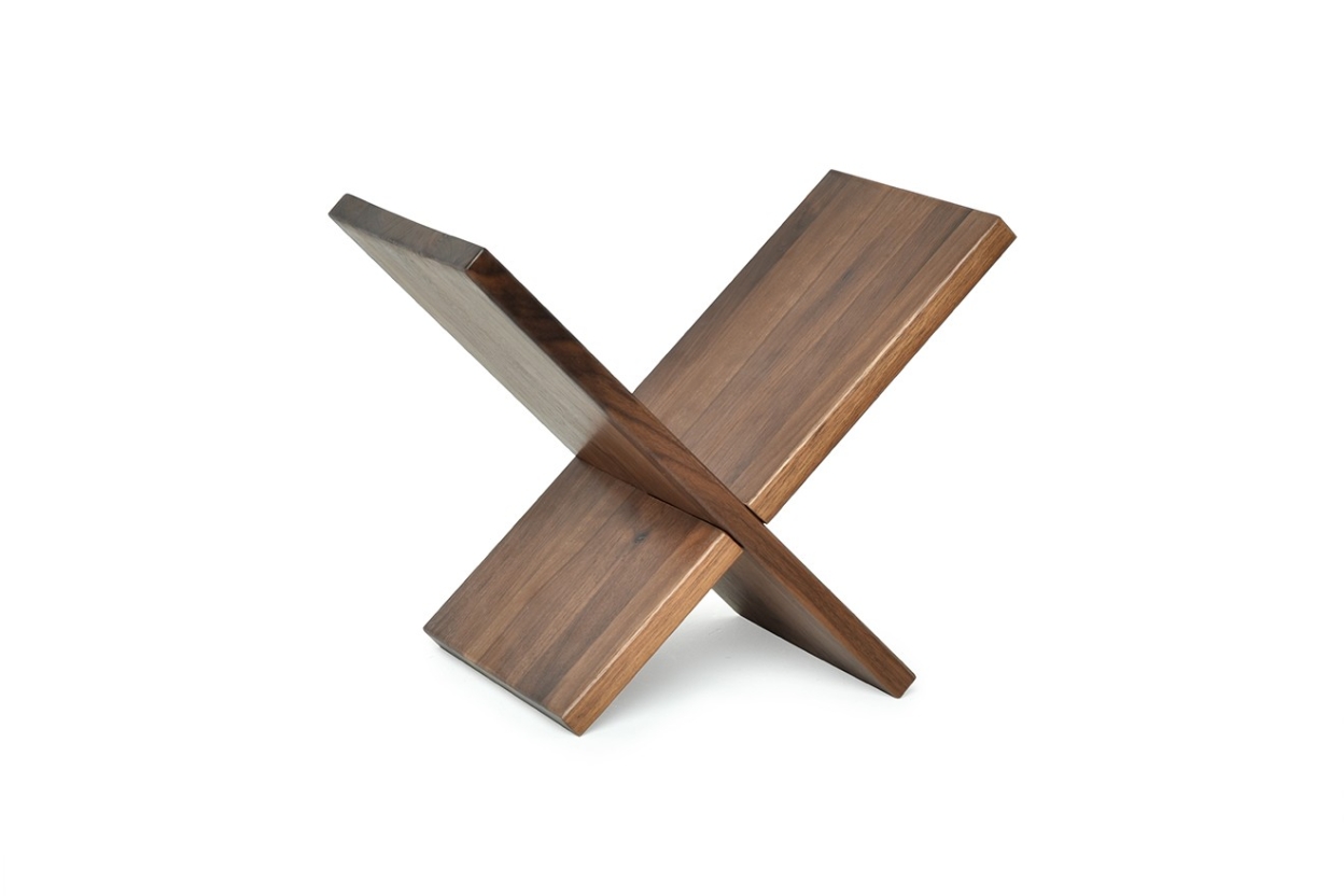 Dale Magazine Rack Walnut