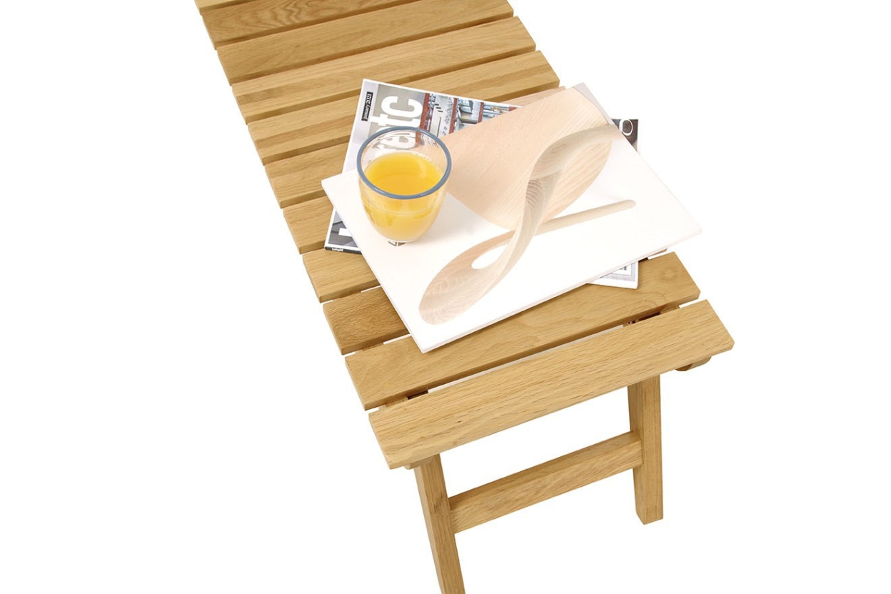 FC Oak Mini Deck Table