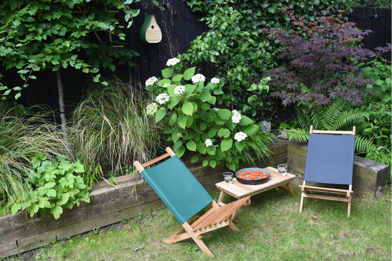 FC Oak Mini Deck Table and Chairs