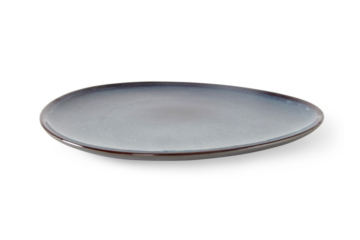 FC Dapple Glaze Avo Plate Indigo