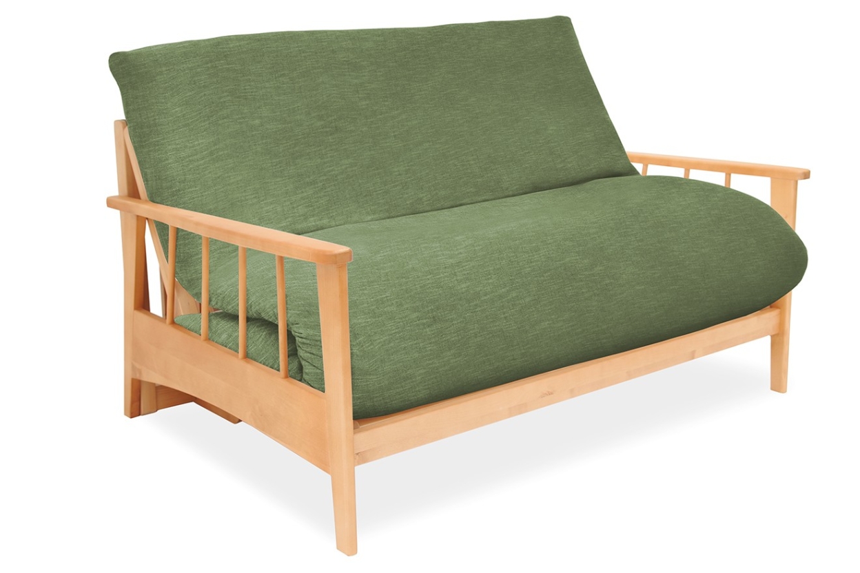 Croft Seater Coat Weave Sea Foam Green