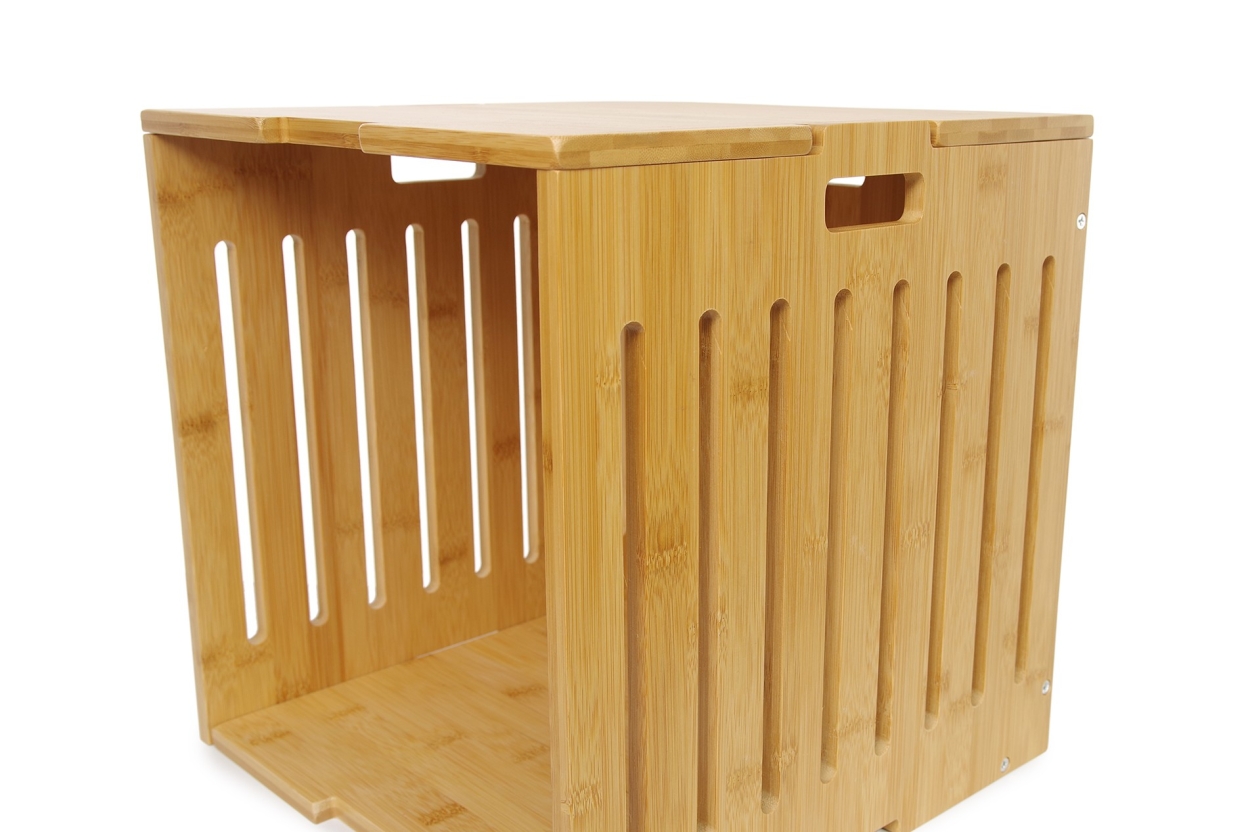 Bamboo Stacking Cube Top