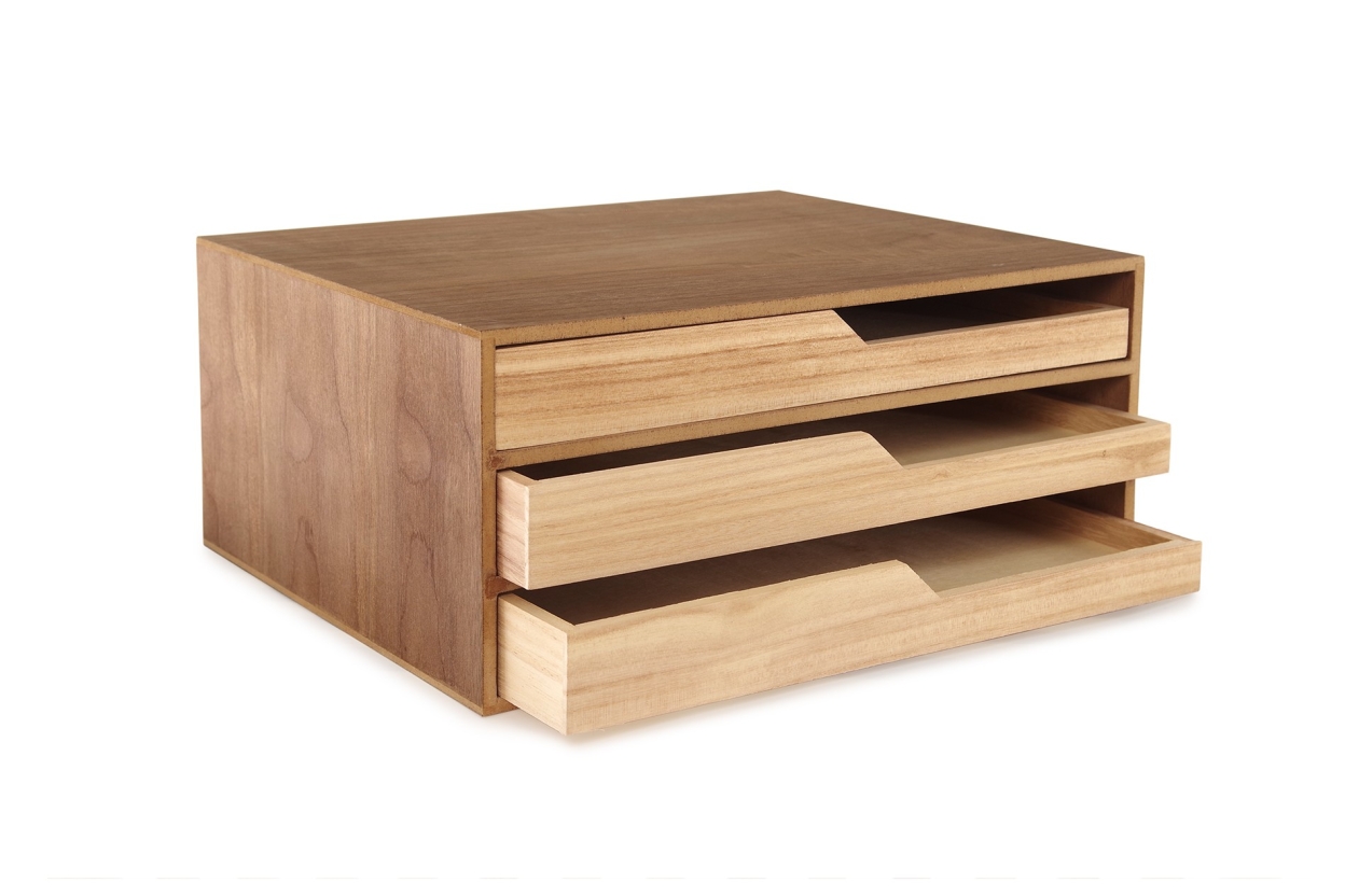 FC Shallow Drawer Unit Walnut