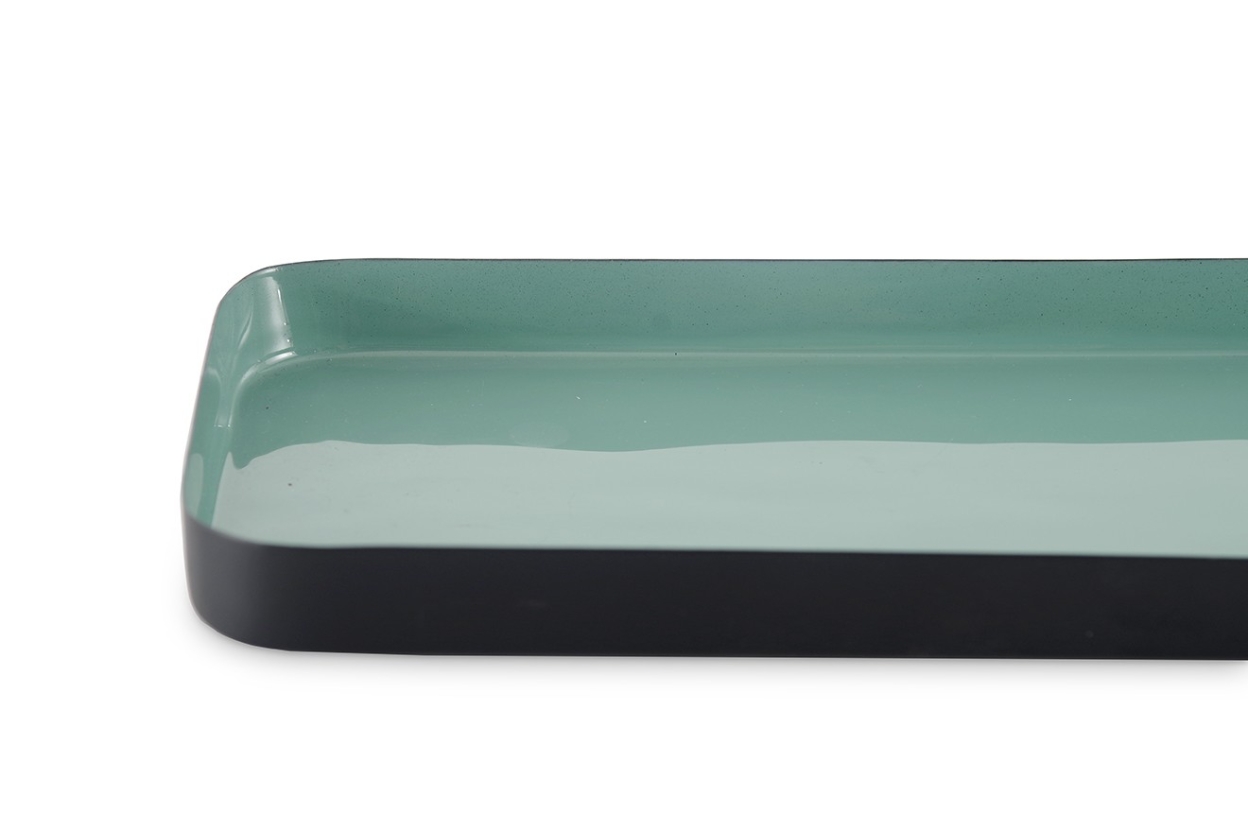 FC Enamel Rectangular Tray Fjord Blue