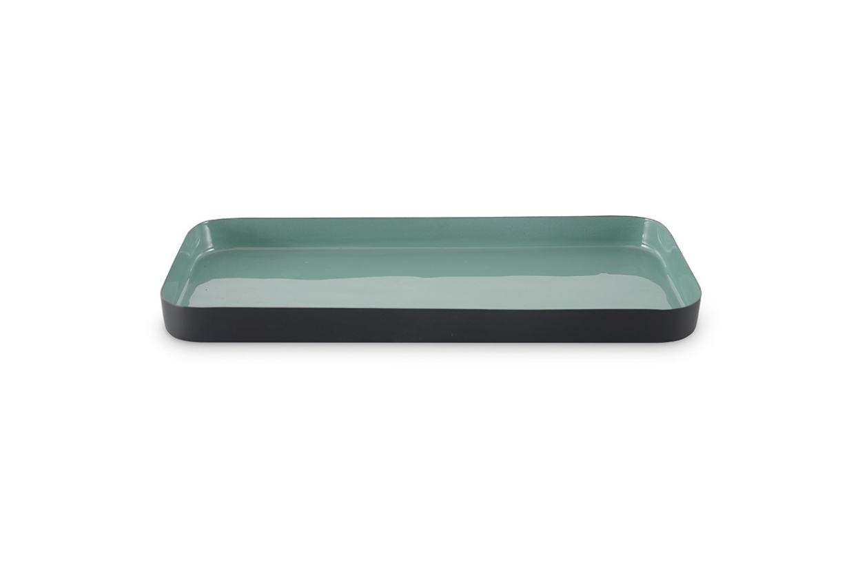 FC Enamel Rectangular Tray Fjord Blue