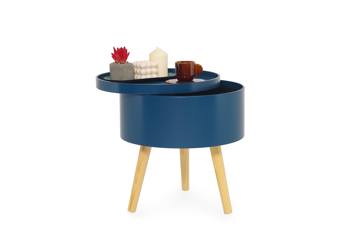 Cache Table (Olso Blue)