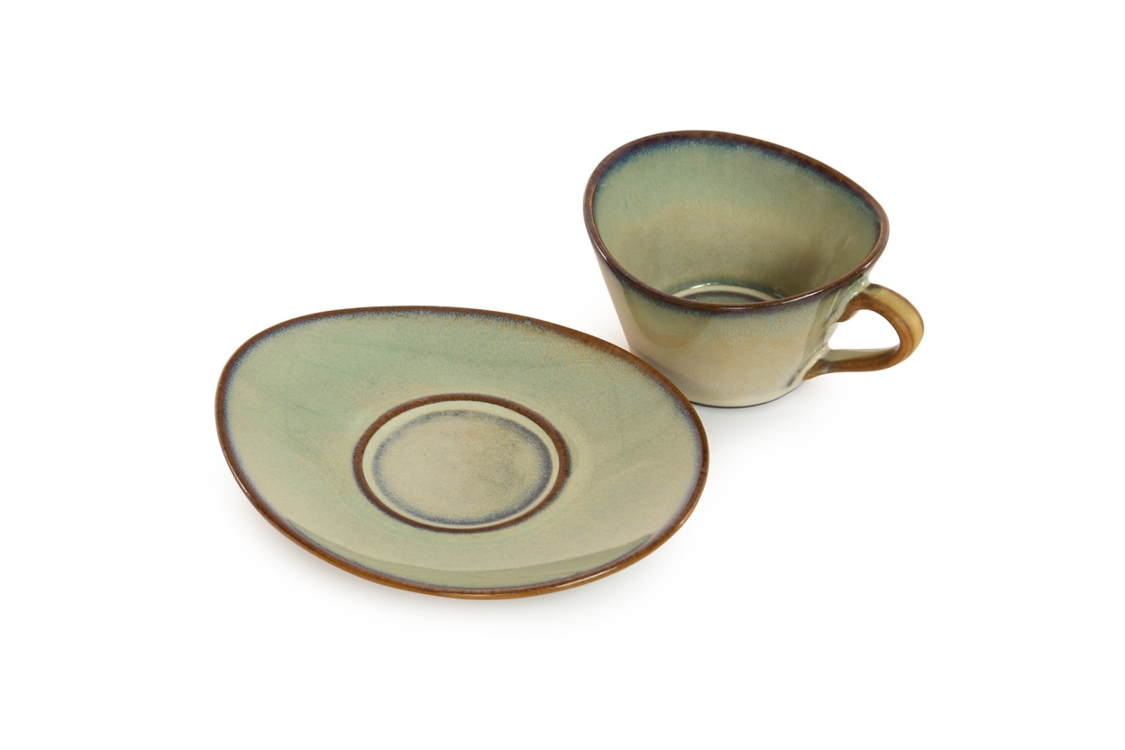 FC Lippy Espresso Cup Saucer