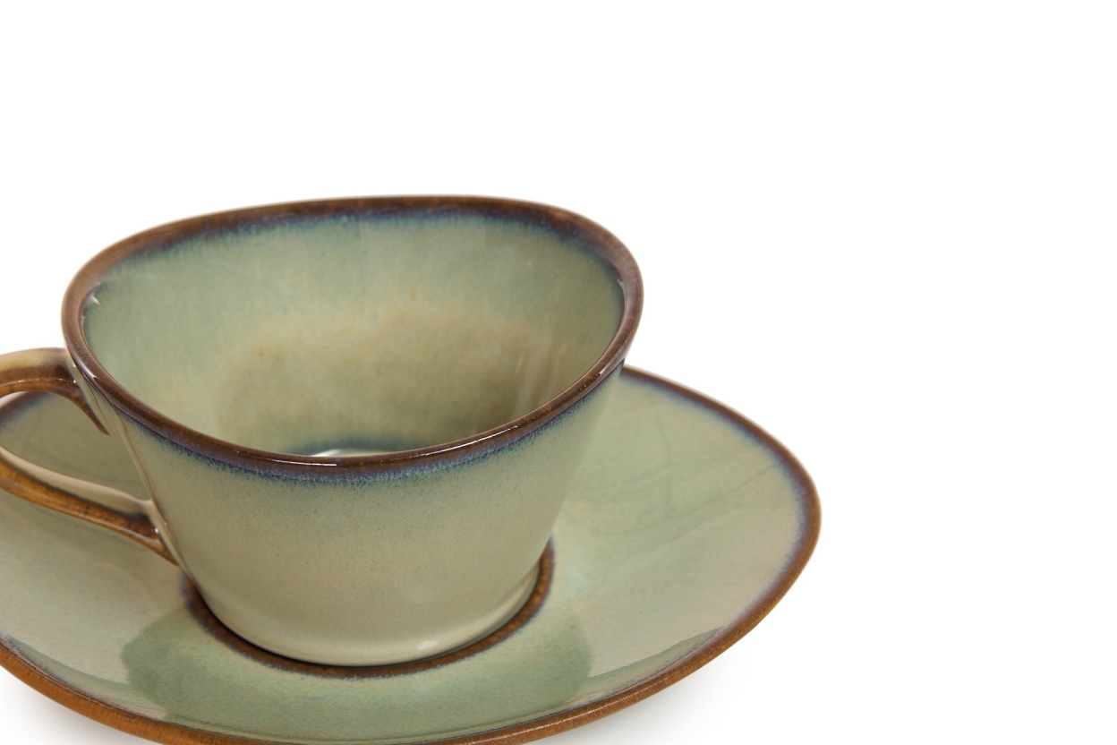 FC Lippy Espresso Cup Saucer