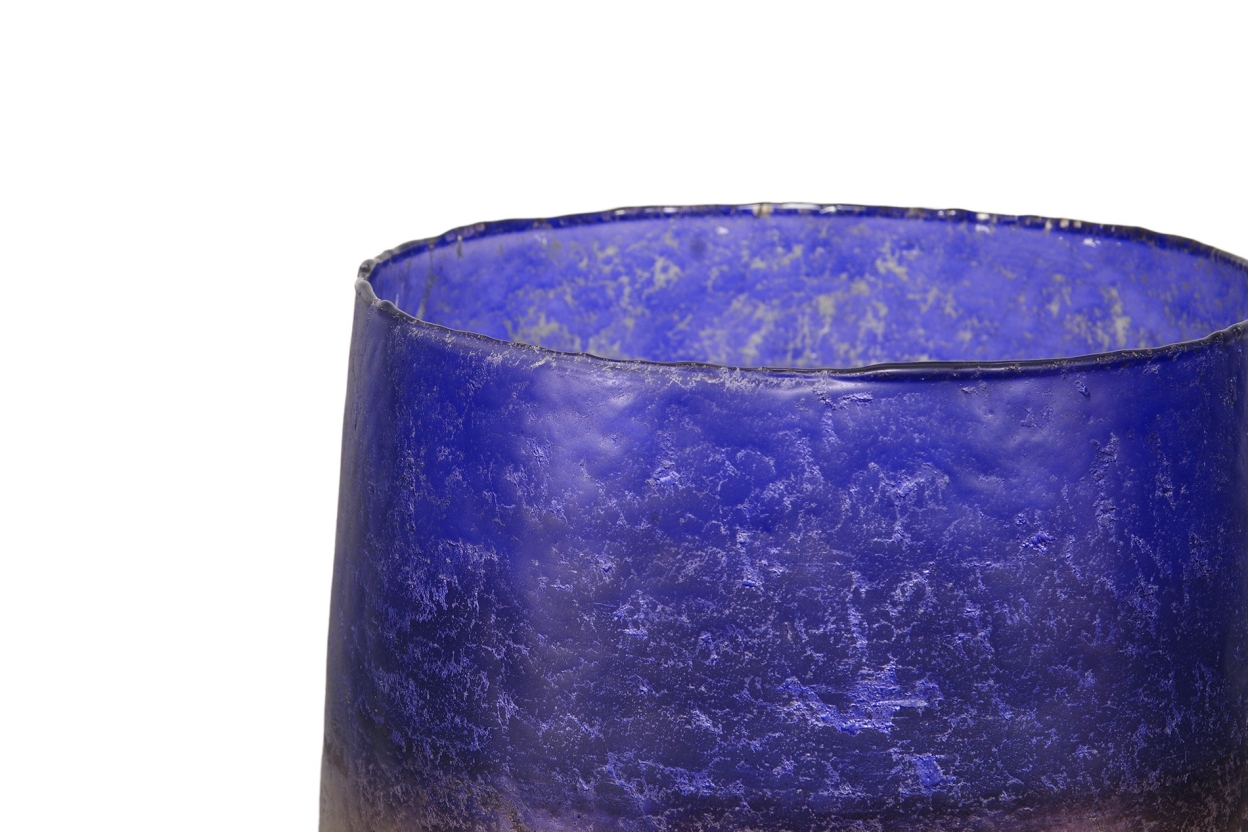 FC Lumo Glass Bulnes Pot Indigo Smoke
