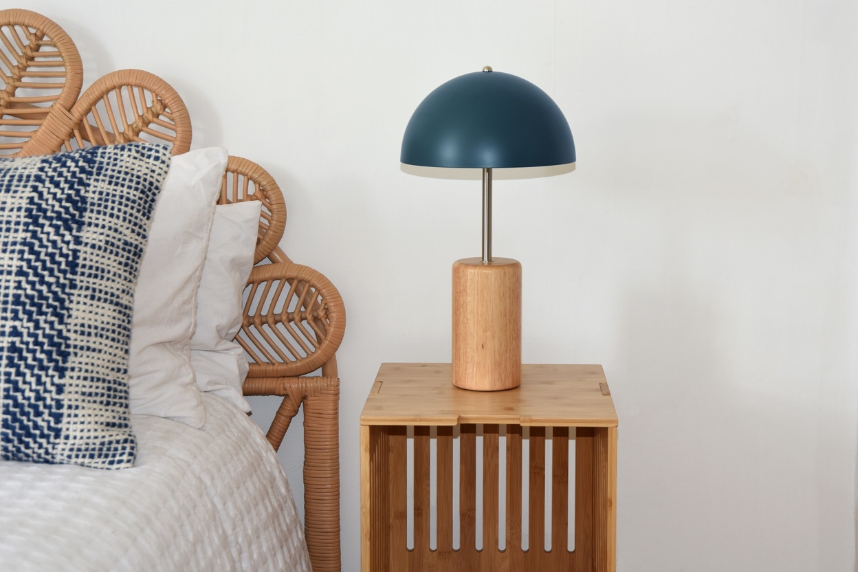 FC Bell Table Lamp Oslo Blue