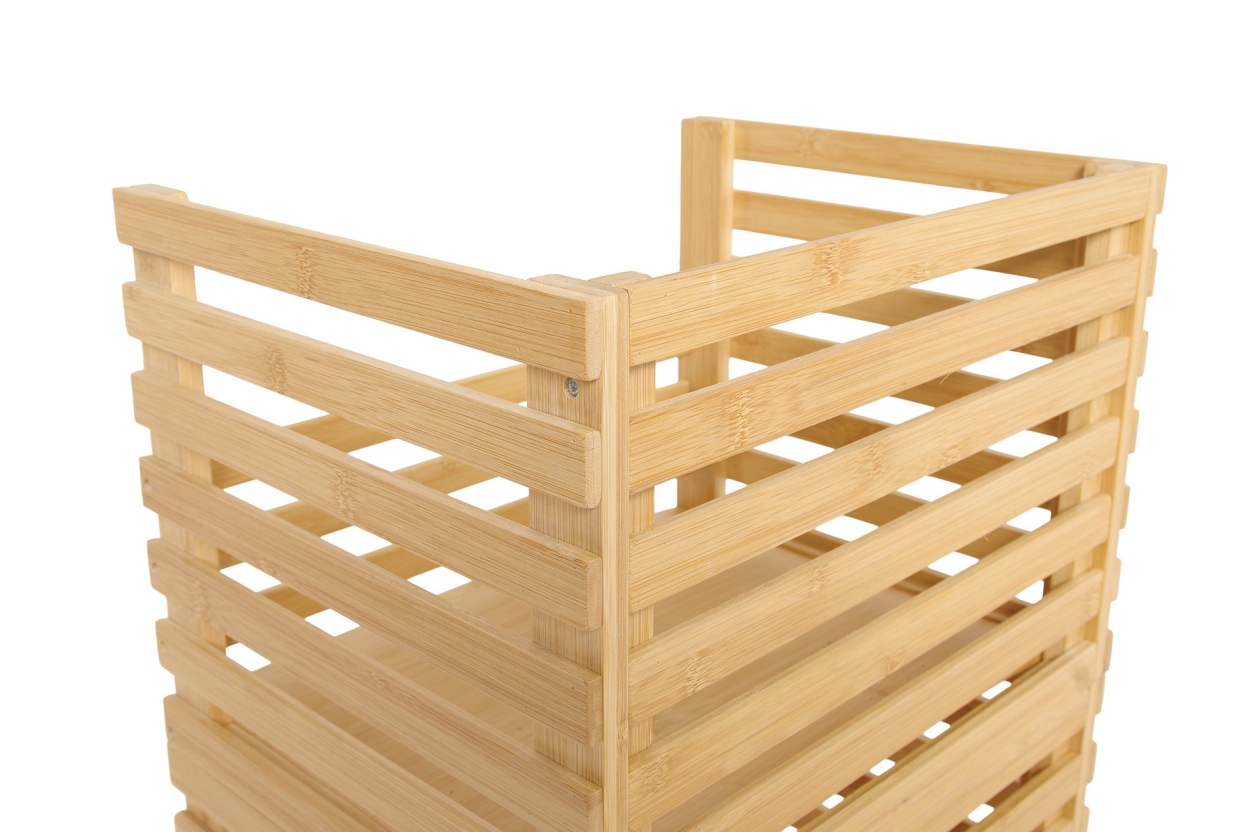 FC Hugo Stacking Bamboo Rolling Storage