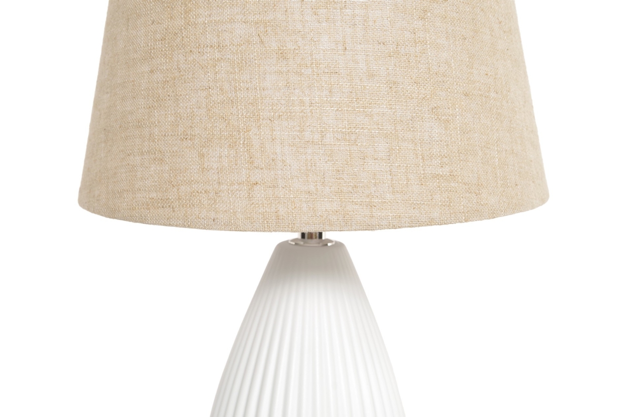 Grace Porcelain & Cotton Lamp Grace Porcelain & Cotton Lamp