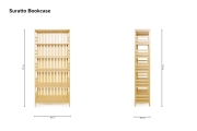 Suratto Bookcase