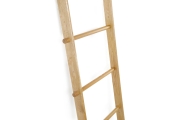 FC Oak Leaning Towel Ladder