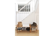 FC Walnut Shoe Rack Georgian Park LS Das Fl