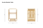 Suratto Bedside Table