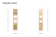 Tallboy Birch Cabinet