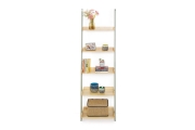 FC Rubberwood And Pine Ladder Shelf