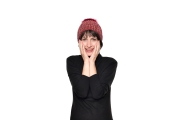 FC Bobble Hat Garnet Red