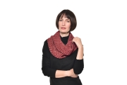 FC Chenille Neck Warmer Garnet Red