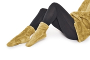 FC Deep Fleece Socks Dune Yellow