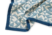 FC Origami Throw Oslo Blue