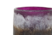 Lumo Glass Mijas Tea Light (Mulberry)