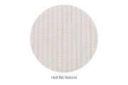 Half Rib Natural Seater