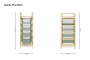 Kyadie Pine Rack