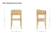 Sierra Standing Lectern Desk