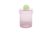 FC Poppett Small Glass Pot Pink