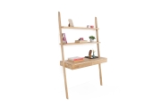 FC Oak Rounded Wide Ladder Desk