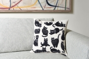 FC Cats At Play Cushion AS LS