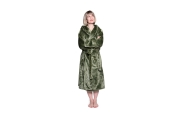 FC Deep Fleece Robe Olive Green