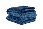 FC Chunky Braid Throw Legion Blue
