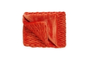 FC Chunky Braid Throw Ochre