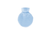 FC Round Hot Water Bottle Soft Blue