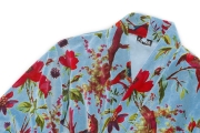 FC Paradise Velvet Robe Soft Blue