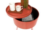 FC Tall Cache Table Ochre