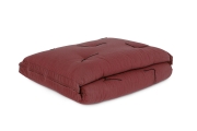 FC Zip Up Half Rib Plum