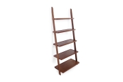 Dark Oak Wide Leaning  Ladder Shelves