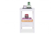 FC Etta Bedside Table White Re D