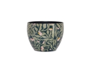 FC Daisies Enamel Plant Pot