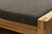 Oak Hall Bench With Aldeburgh Close Up